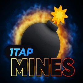 1Tap Mines slot icon by Turbo Games, available at SpinLander Casino