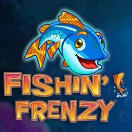 Slots logo of Fishin Frenzy from Blueprint Gaming at SpinLander Casino