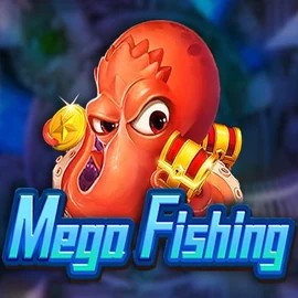 Mega Fishing logo by TaDa Gaming SpinLander Casino