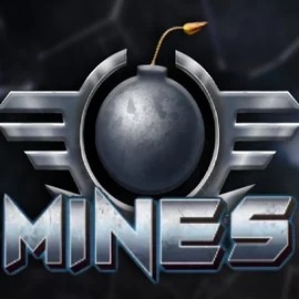 Mines game by Turbo Games – logo hosted on SpinLander Casino