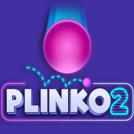Plinko 2 slot logo by BGAMING at SpinLander Casino