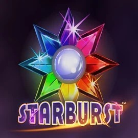 Starburst slot icon by NetEnt, available at SpinLander Casino