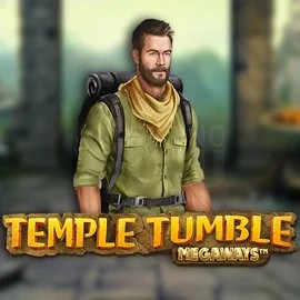 Temple Tumble Megaways logo by Relax Gaming at SpinLander Casino