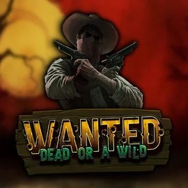 Wanted Dead or a Wild logo by Hacksaw Gaming SpinLander Casino